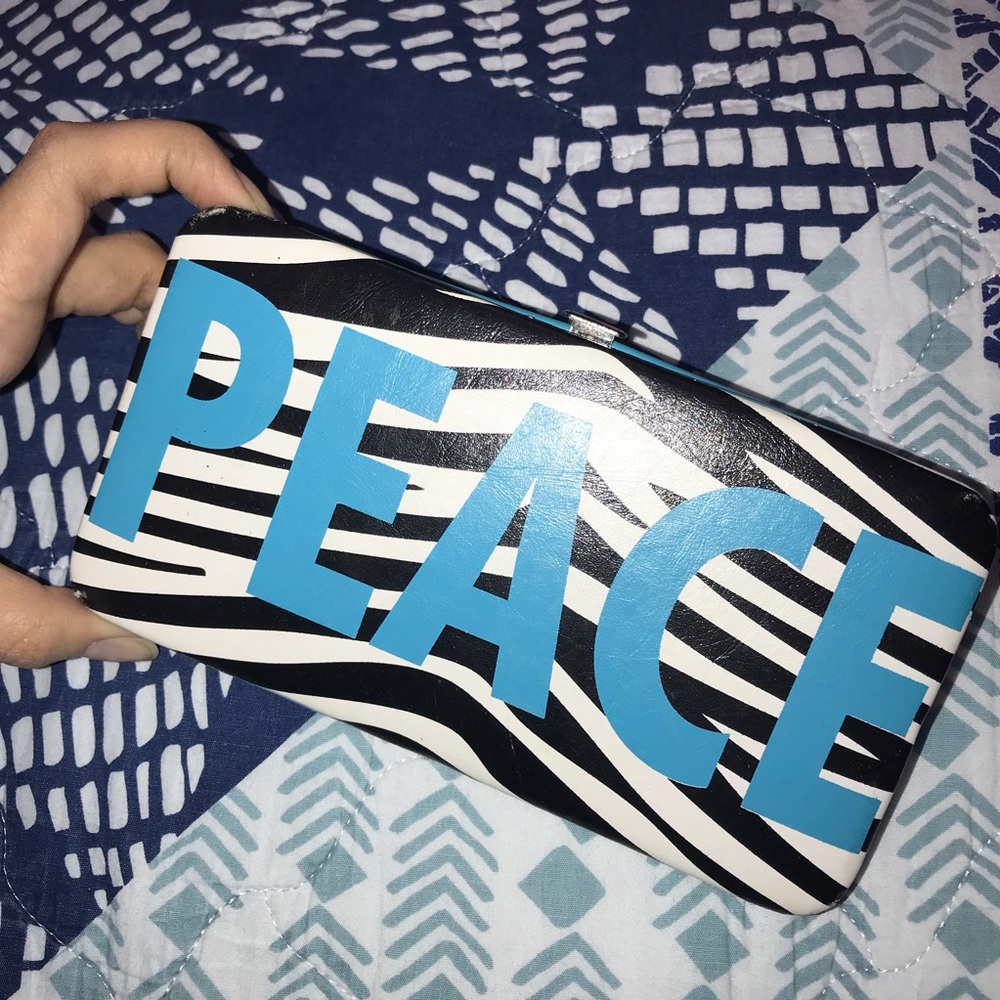 Peace Wallet from Claire’s